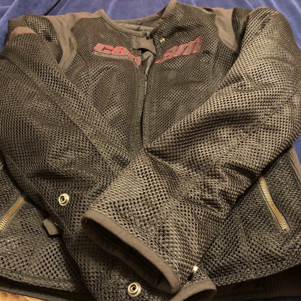 Ladies Large can am motorcycle jacket